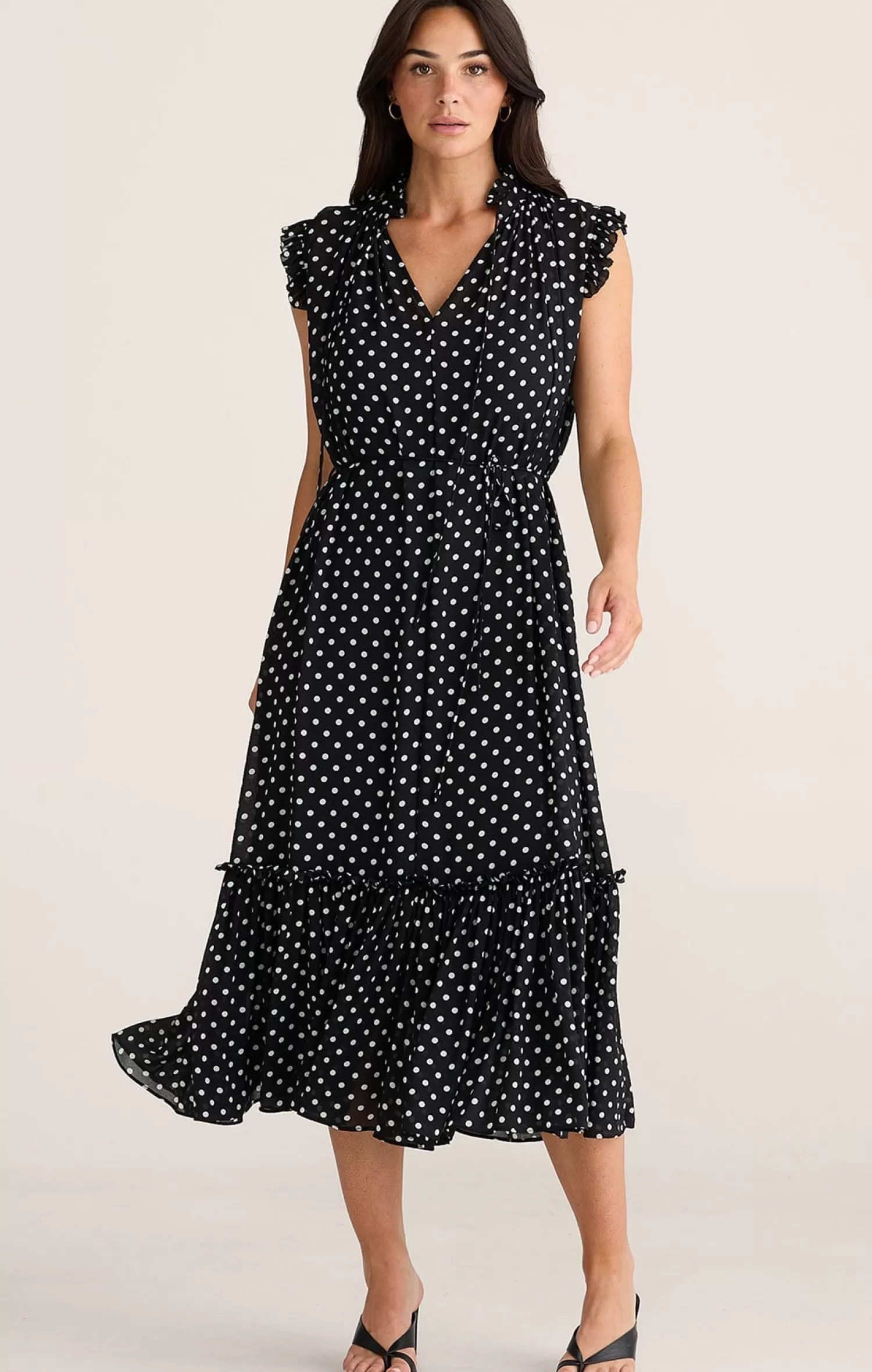 Brave and True BROADWAY DRESS IN POLKA DOT