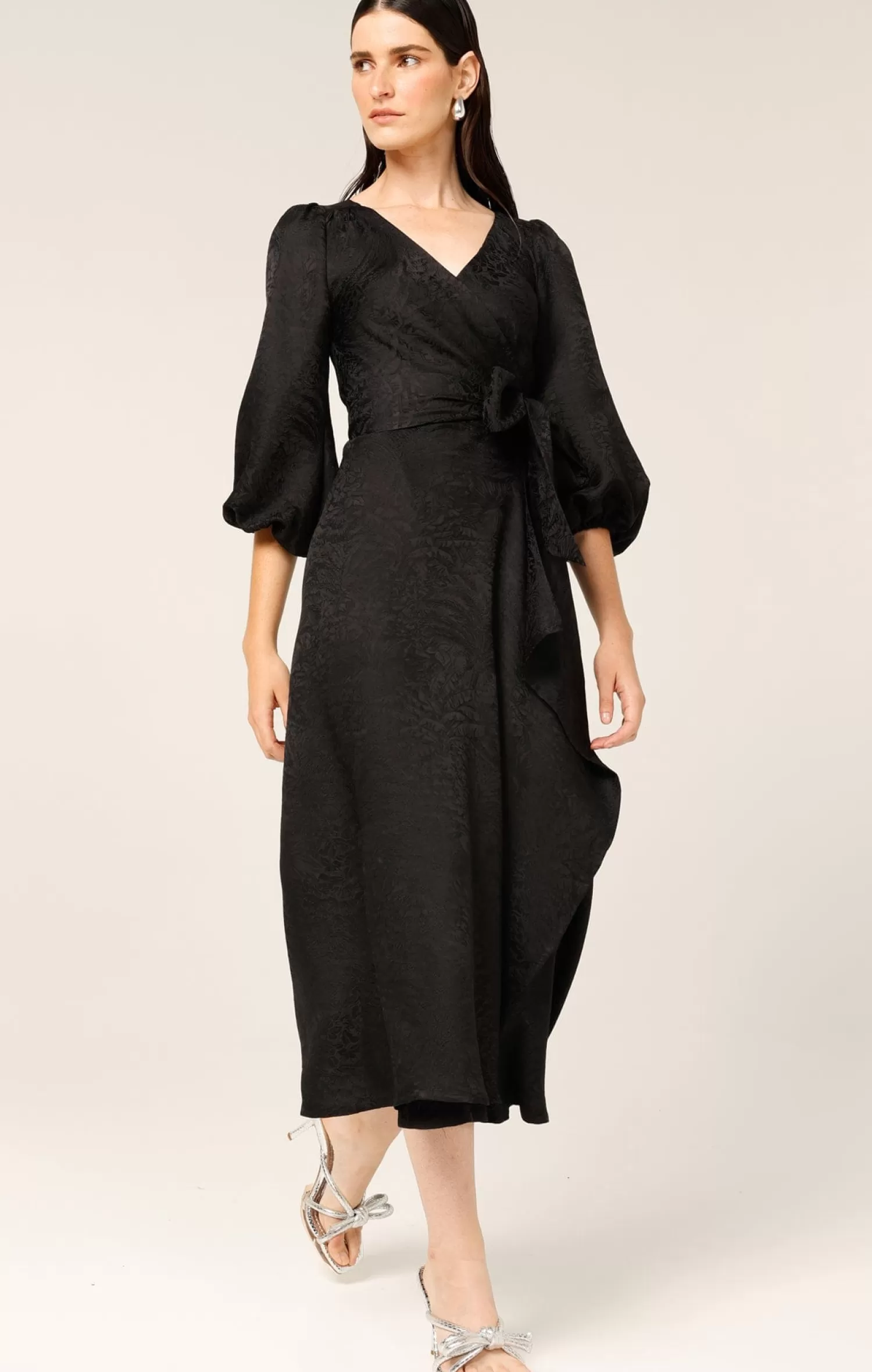 SACHA DRAKE CHATEAU WRAP DRESS IN