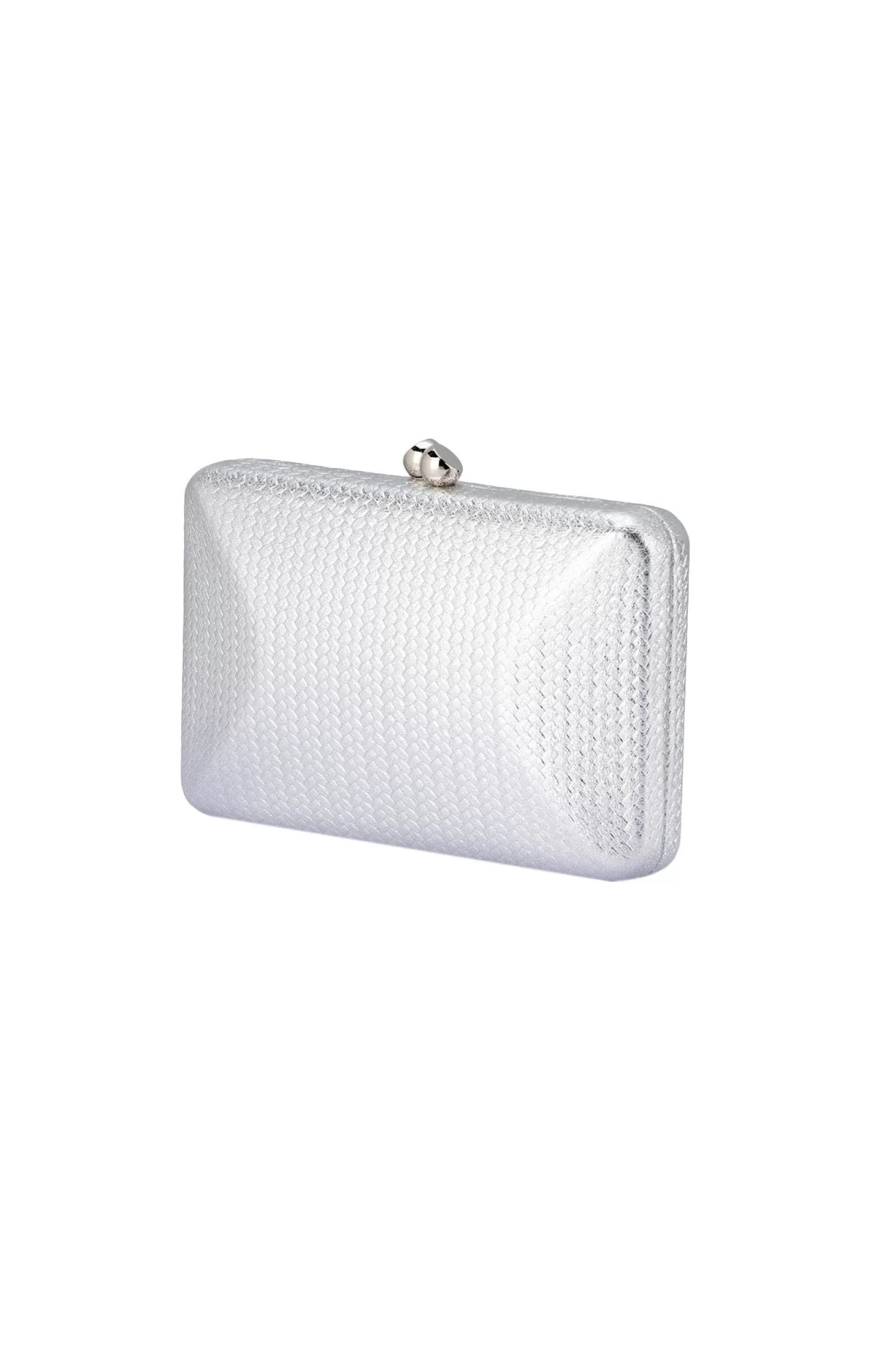 Olga Berg CHICA EMBOSSED CLUTCH IN