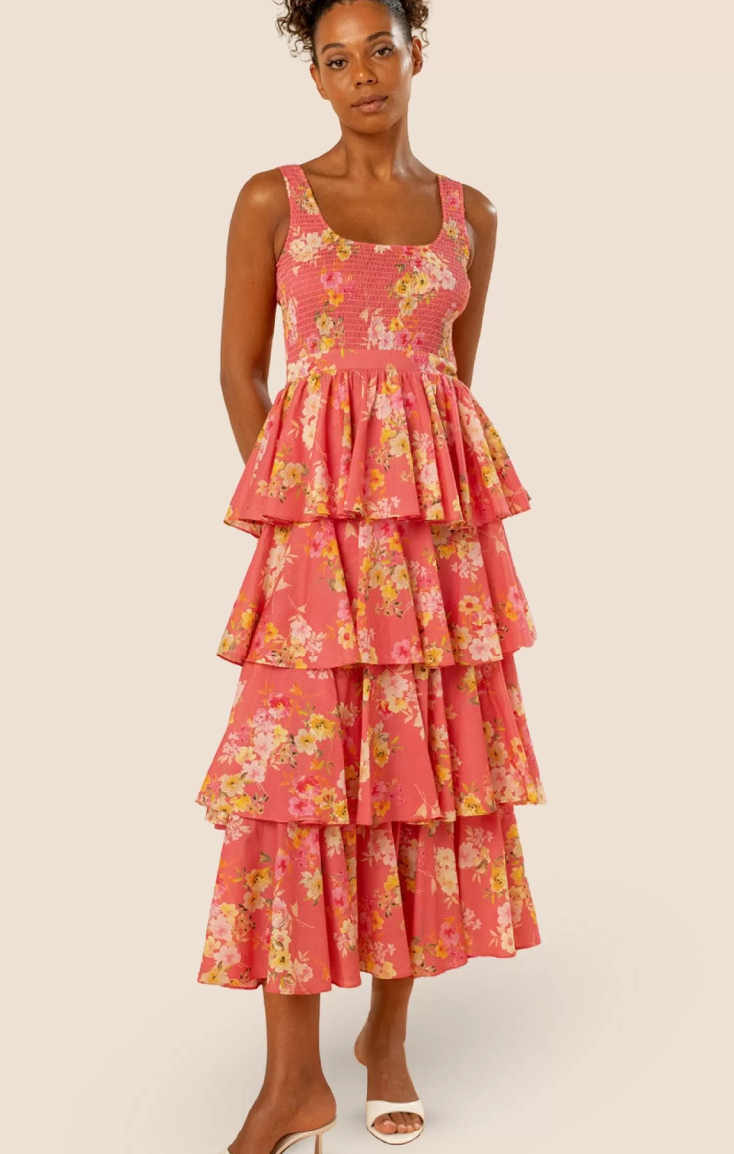 Kachel ELLIE TIERED MAXI DRESS