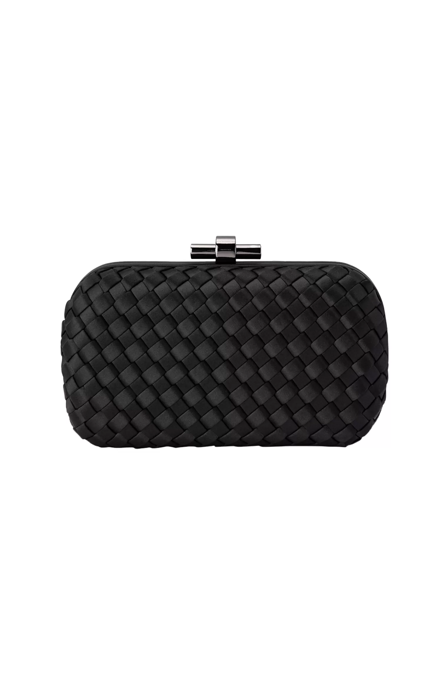 Olga Berg EVELYN WOVEN CLUTCH IN