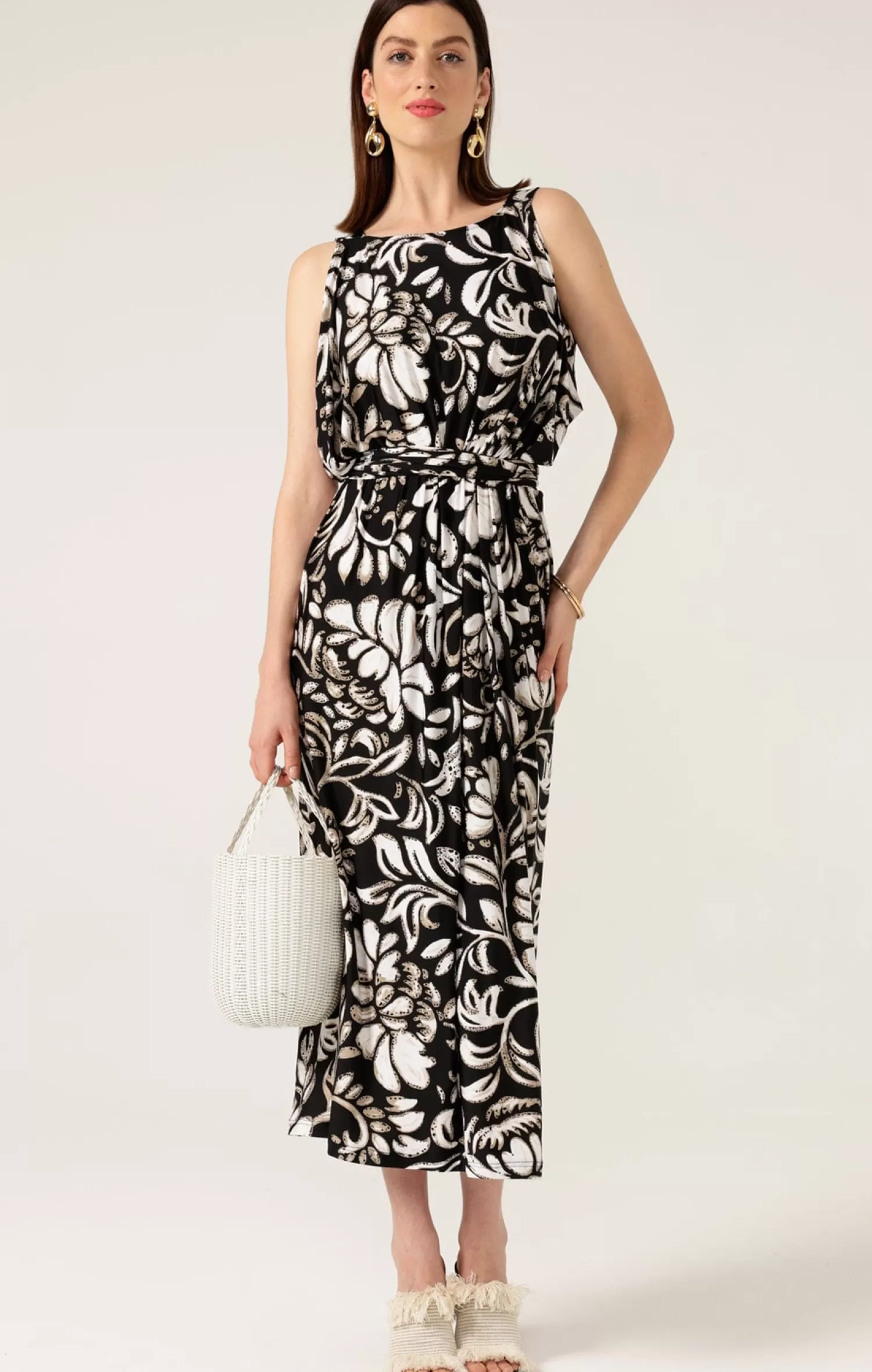 SACHA DRAKE GARDEN MOSAIC DRESS