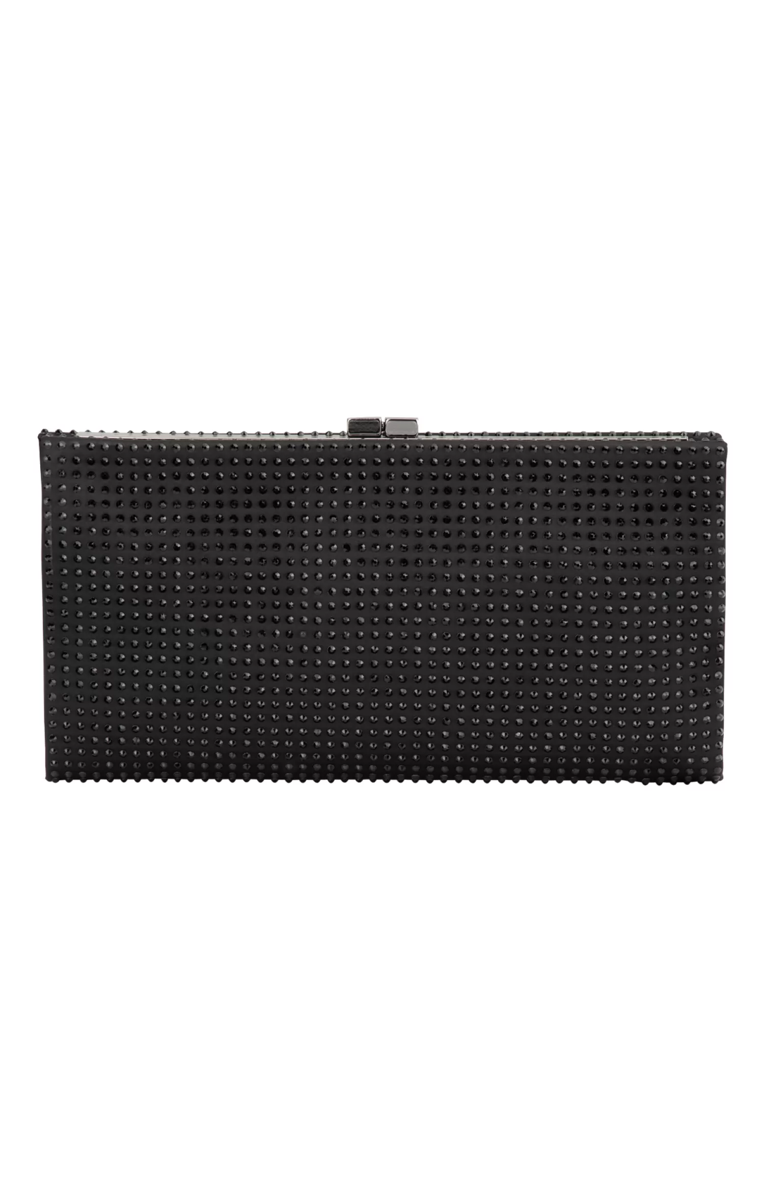 Olga Berg GIANNA CLUTCH IN BLACK