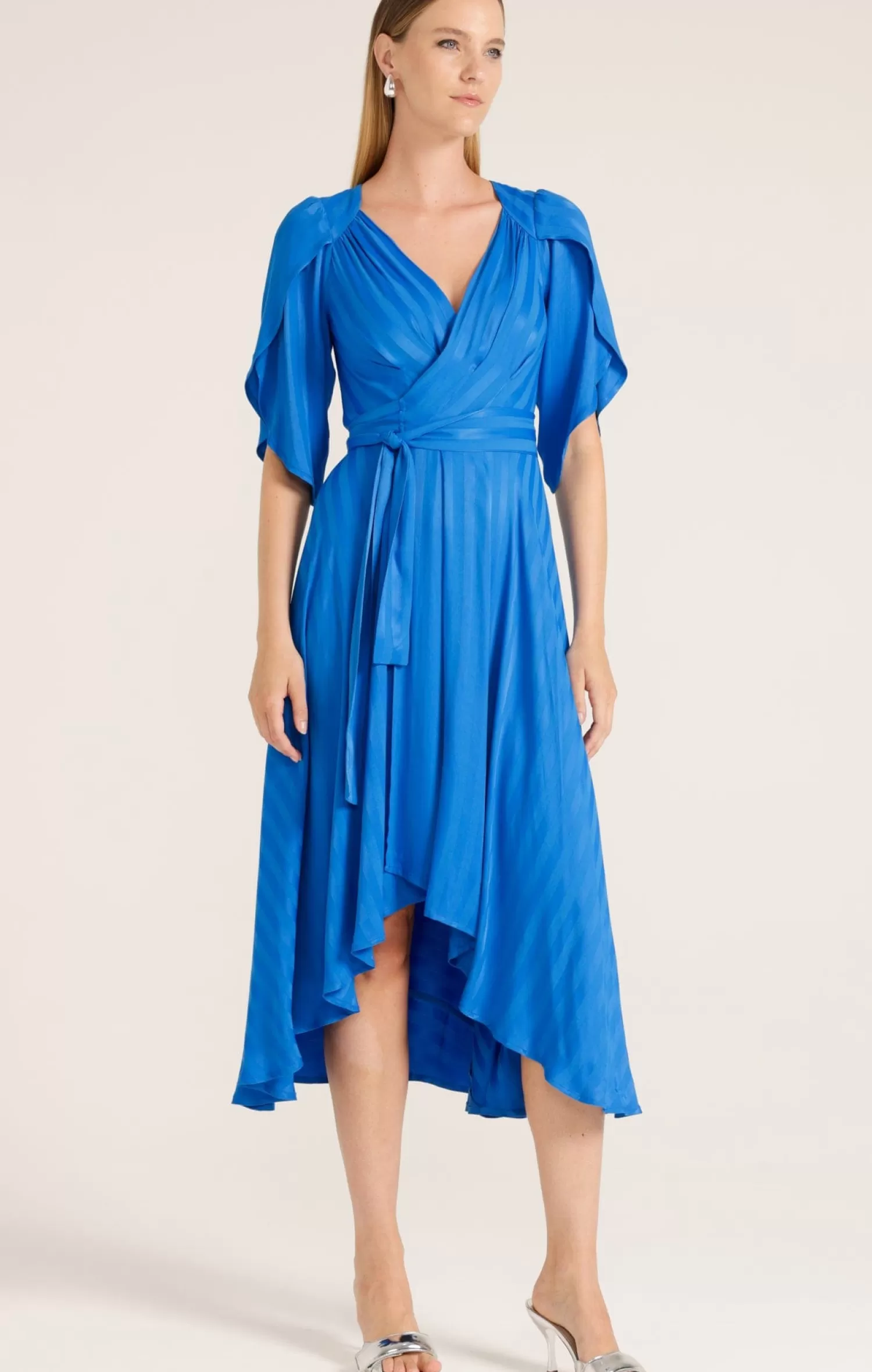 SACHA DRAKE HANWORTH HOUSE WRAP DRESS IN