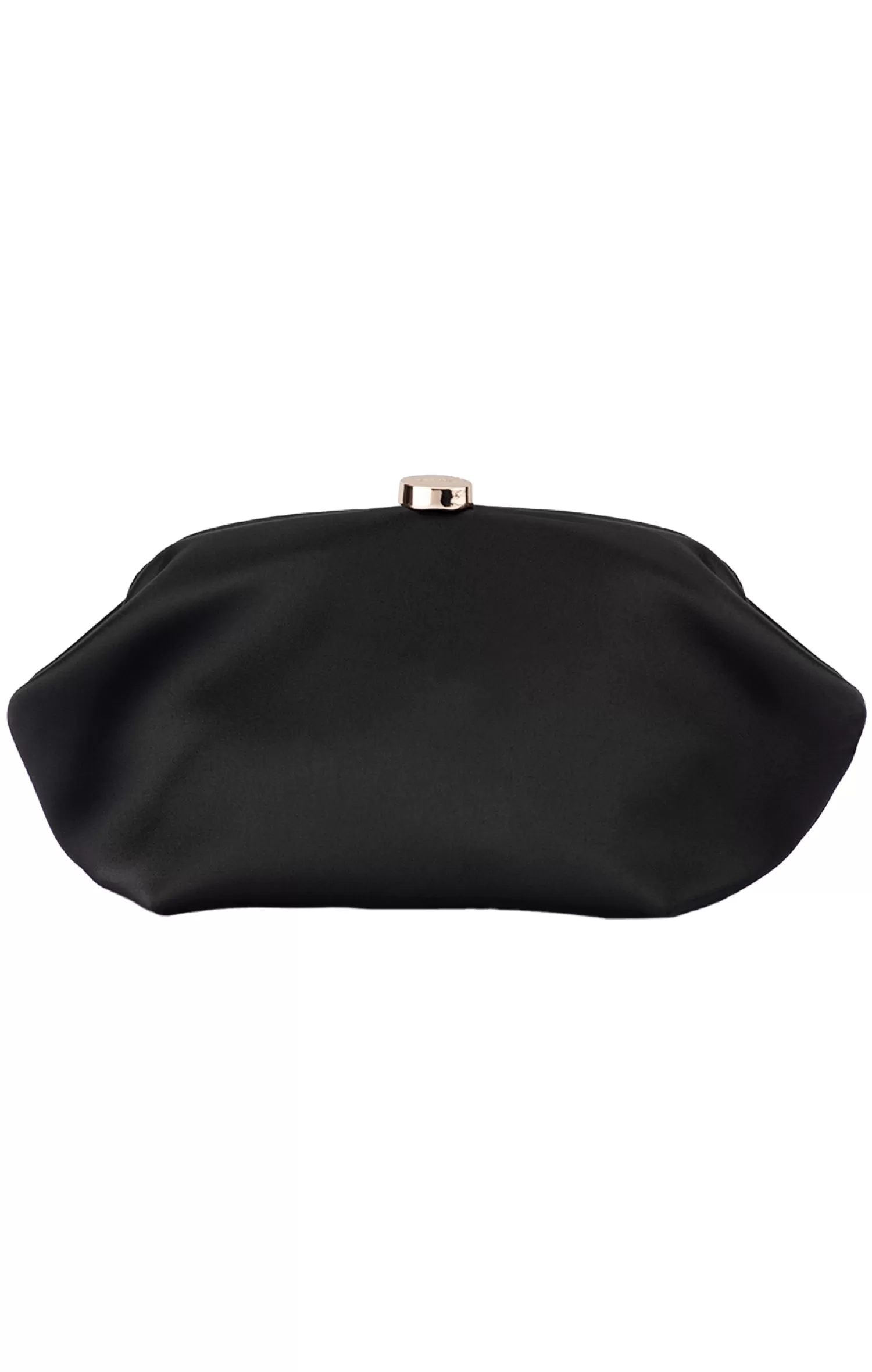 Olga Berg KARINA SATIN CLUTCH IN