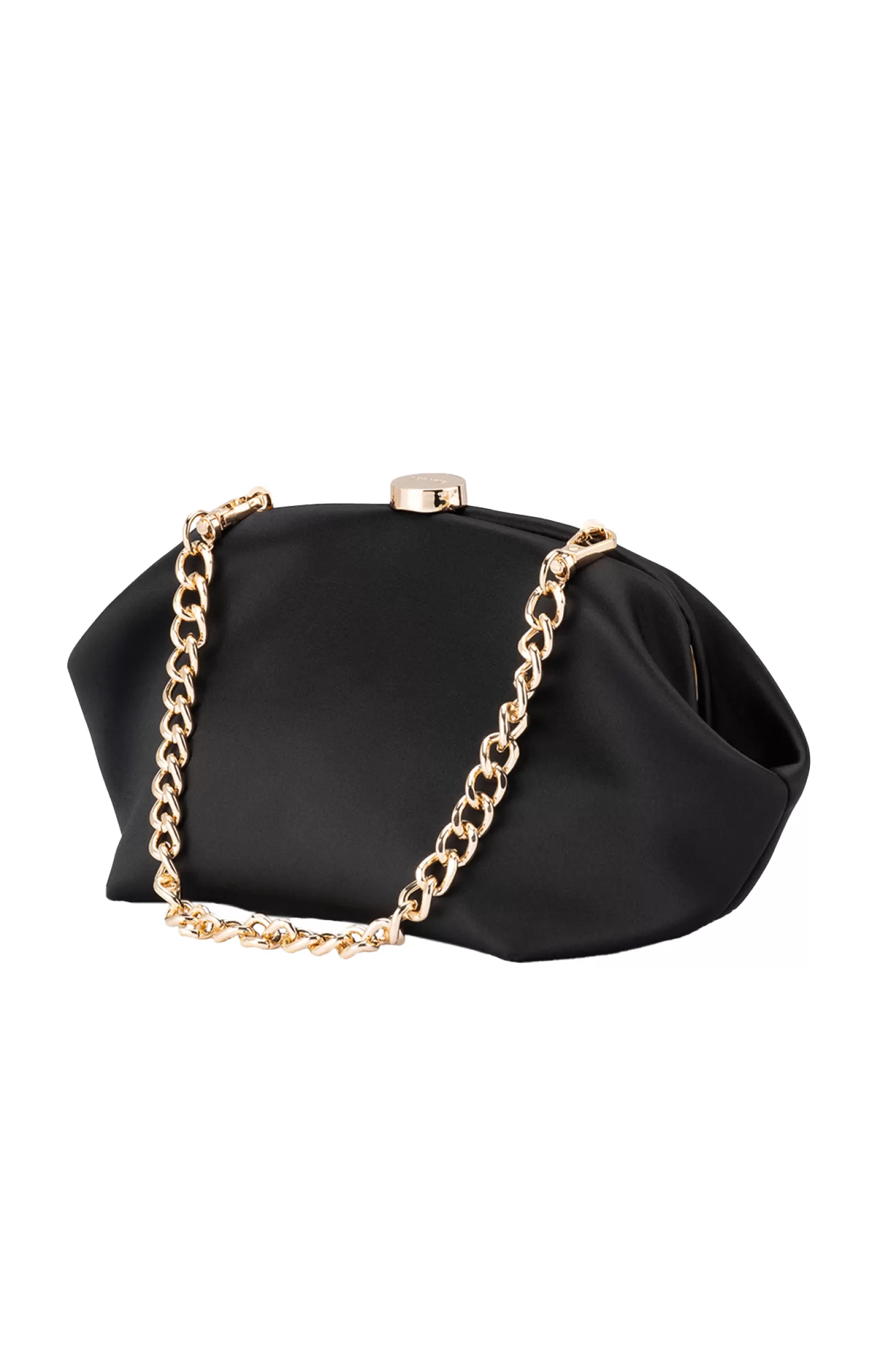 Olga Berg KARINA SATIN CLUTCH IN