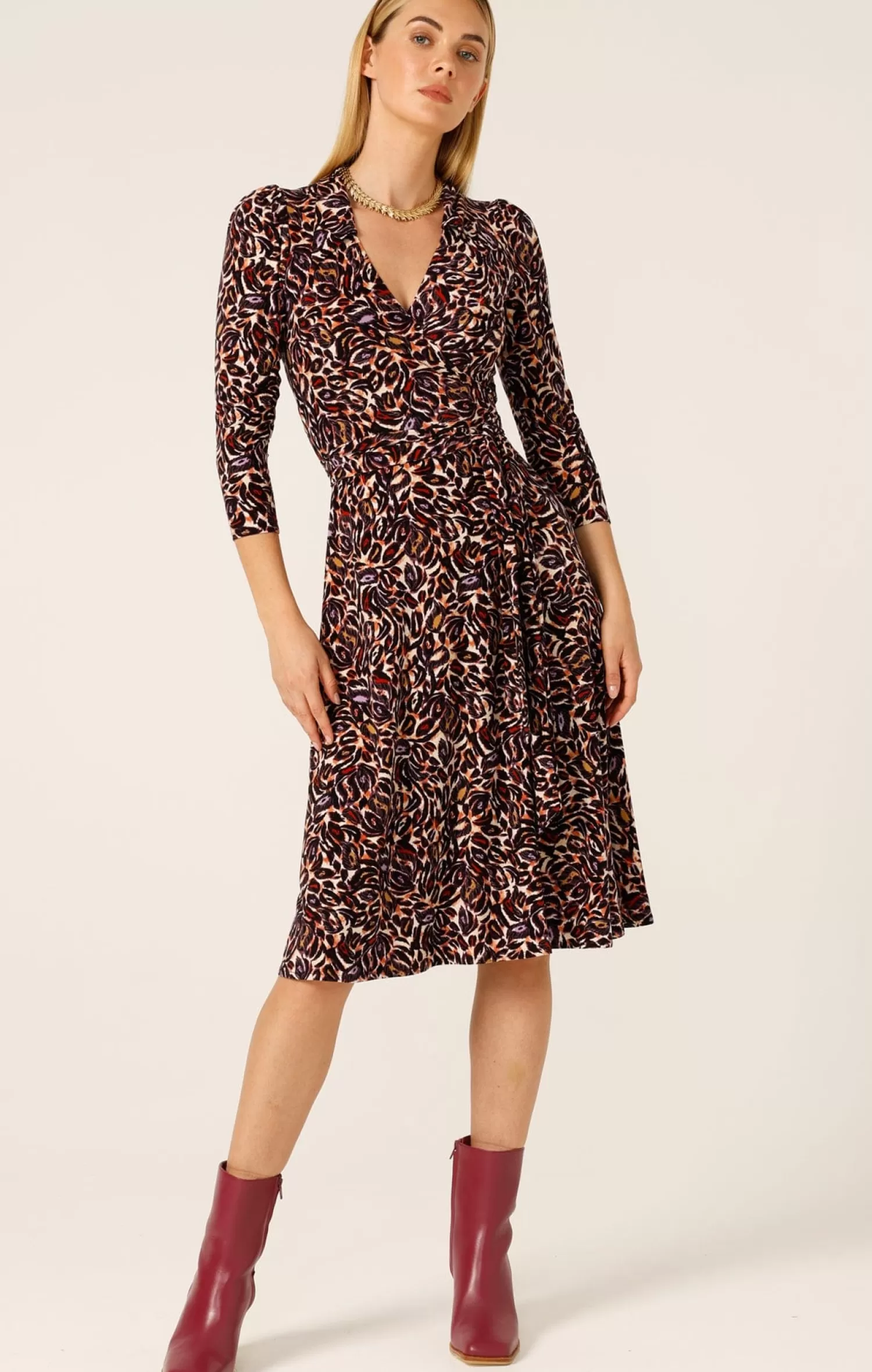 SACHA DRAKE LAMBERT WRAP DRESS