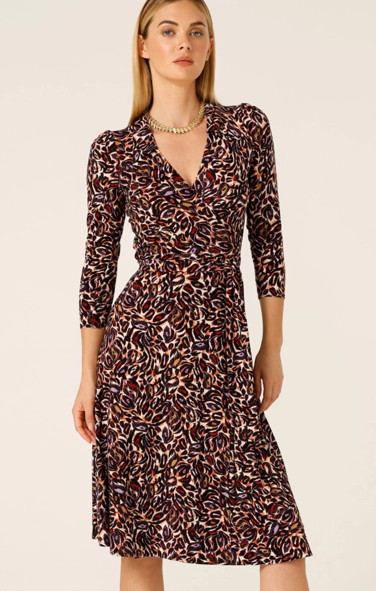 SACHA DRAKE LAMBERT WRAP DRESS