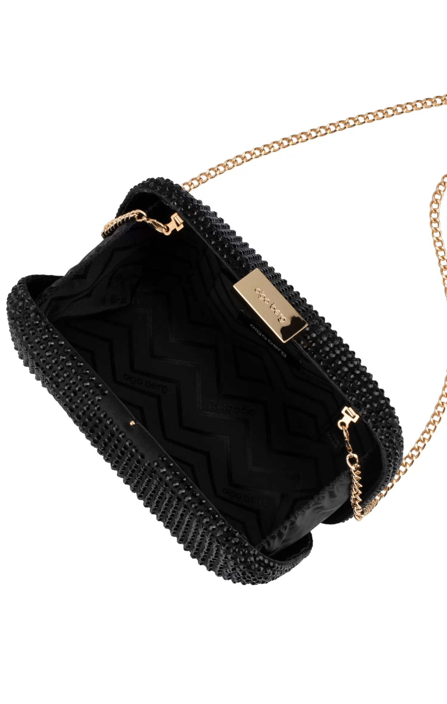 Olga Berg MAE CLUTCH IN BLACK