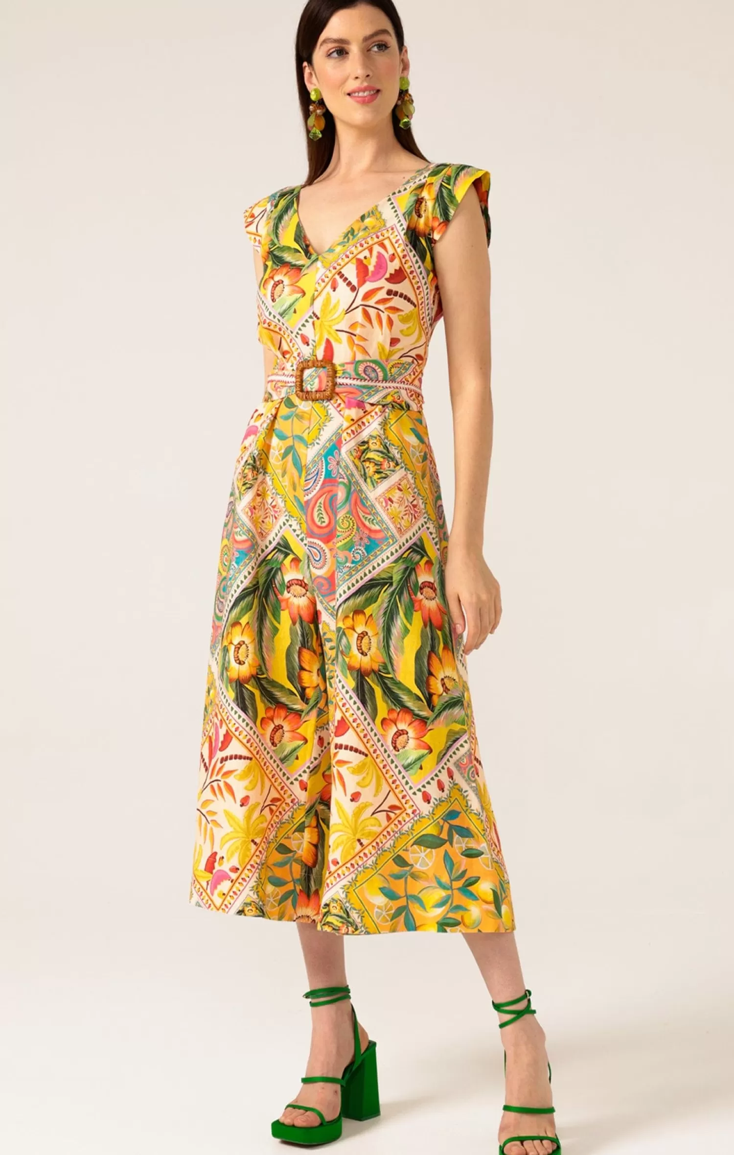 SACHA DRAKE ORANGES AND SUNSHINE JUMPSUIT