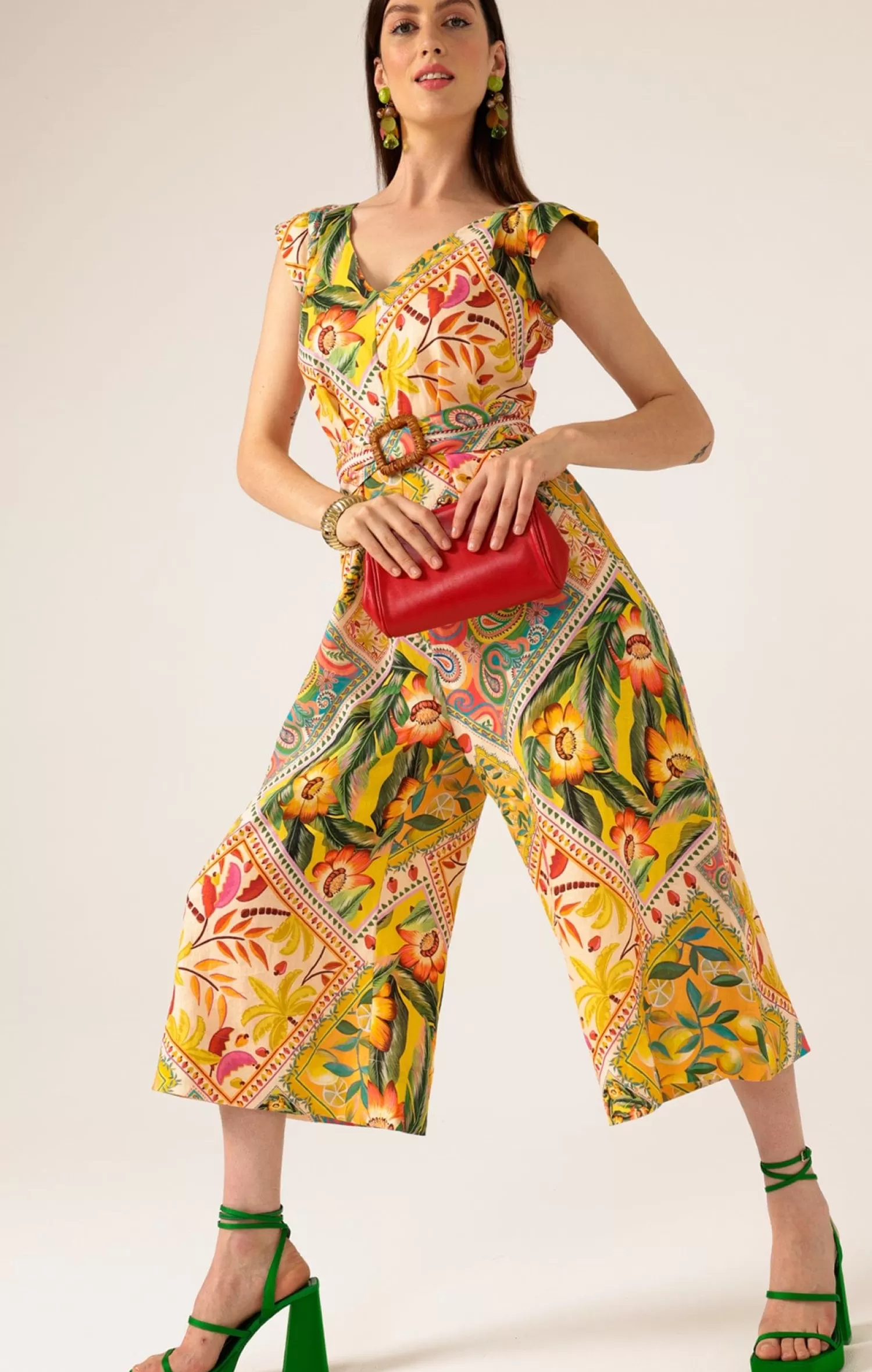 SACHA DRAKE ORANGES AND SUNSHINE JUMPSUIT