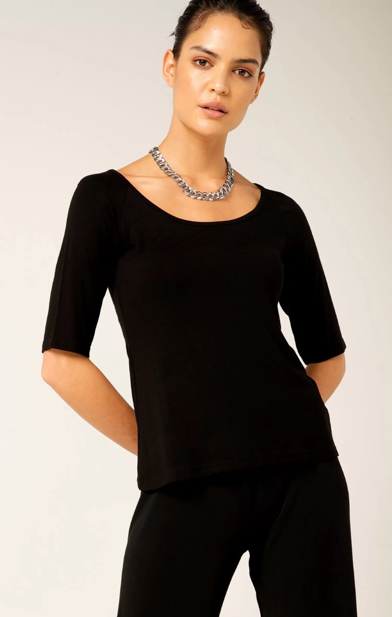 SACHA DRAKE 3/4 SLEEVE TOP IN