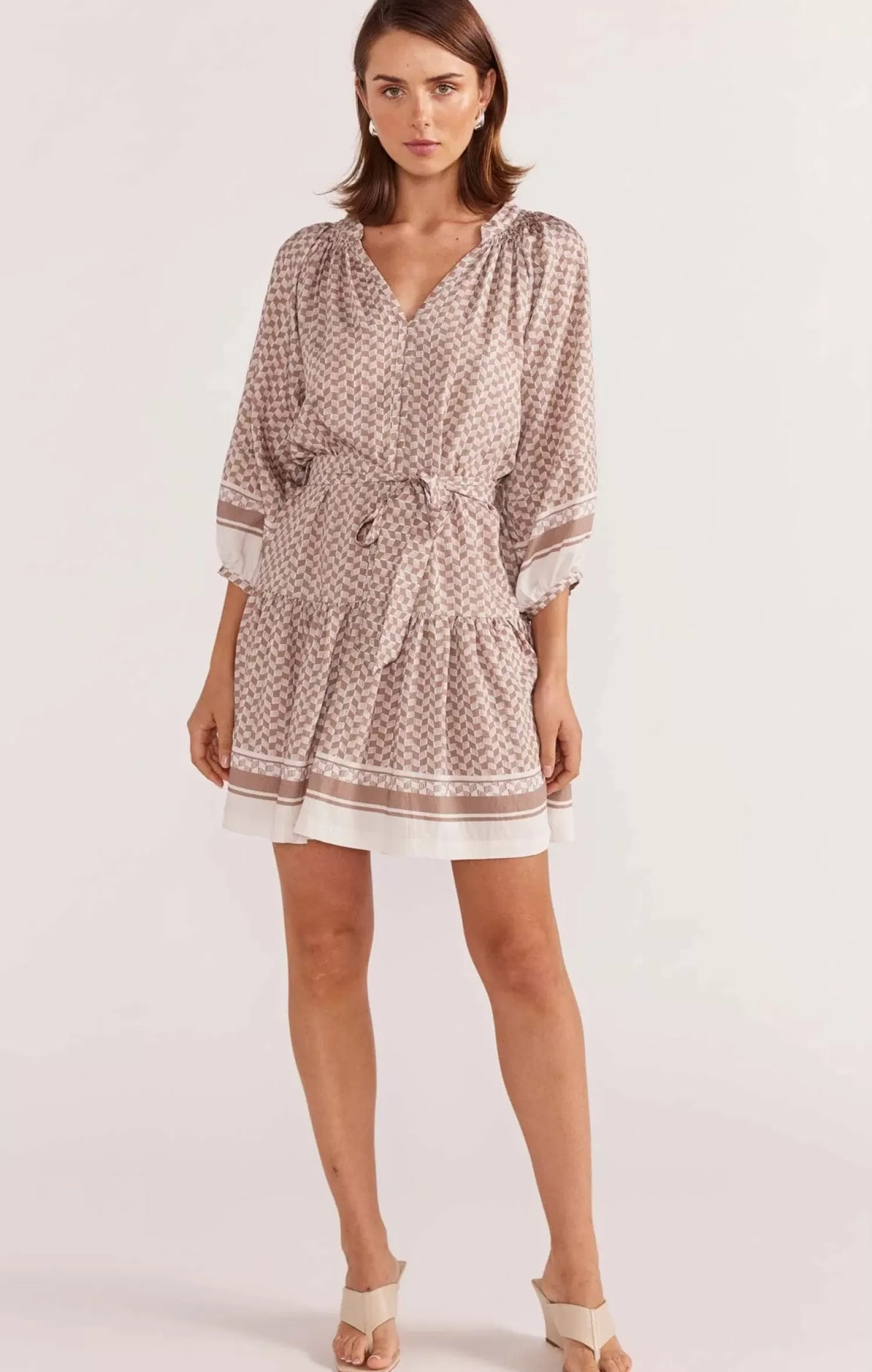 Staple The Label SOLEIL SMOCK DRESS IN