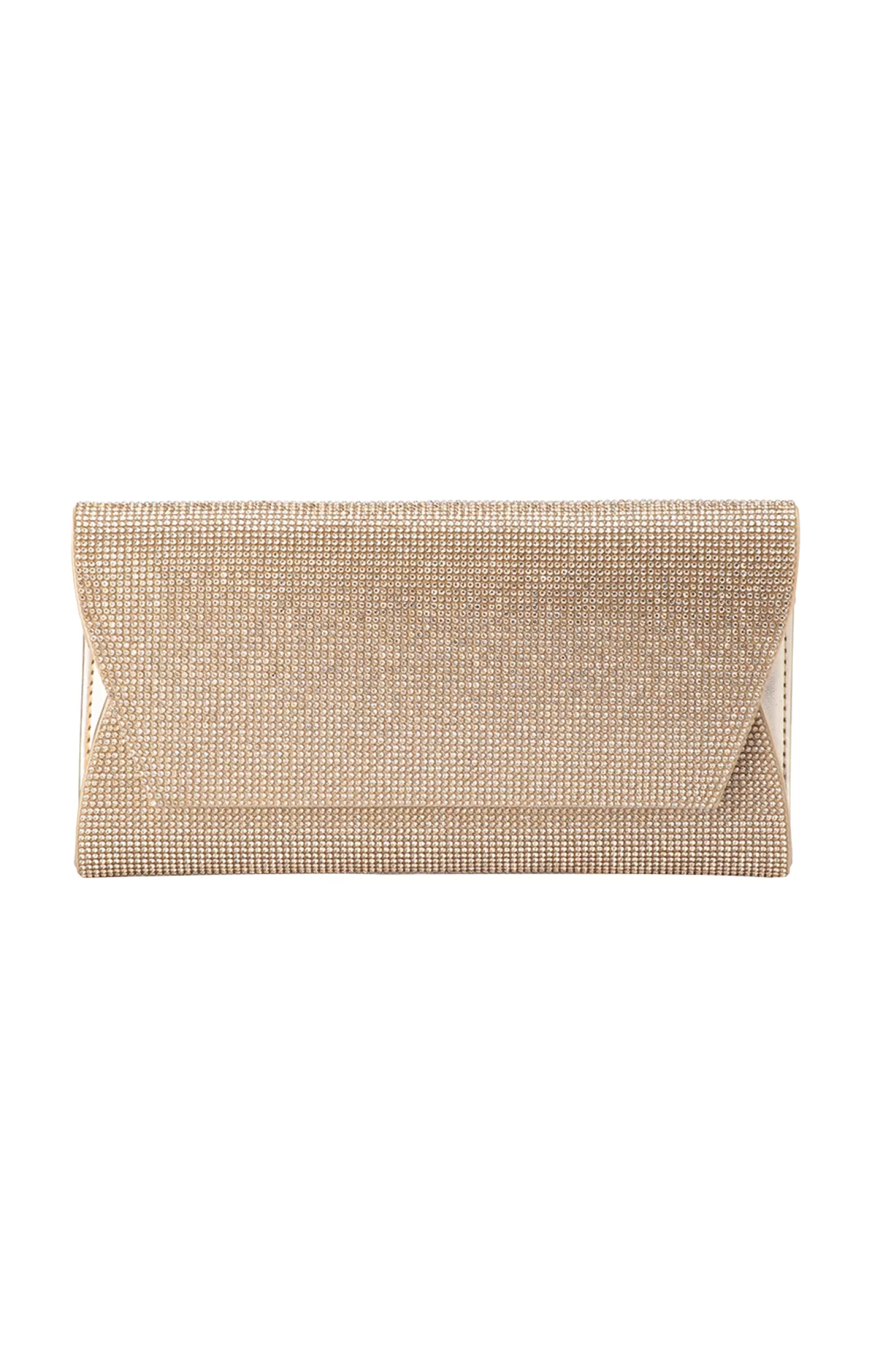 Olga Berg STACEY CRYSTAL CLUTCH IN