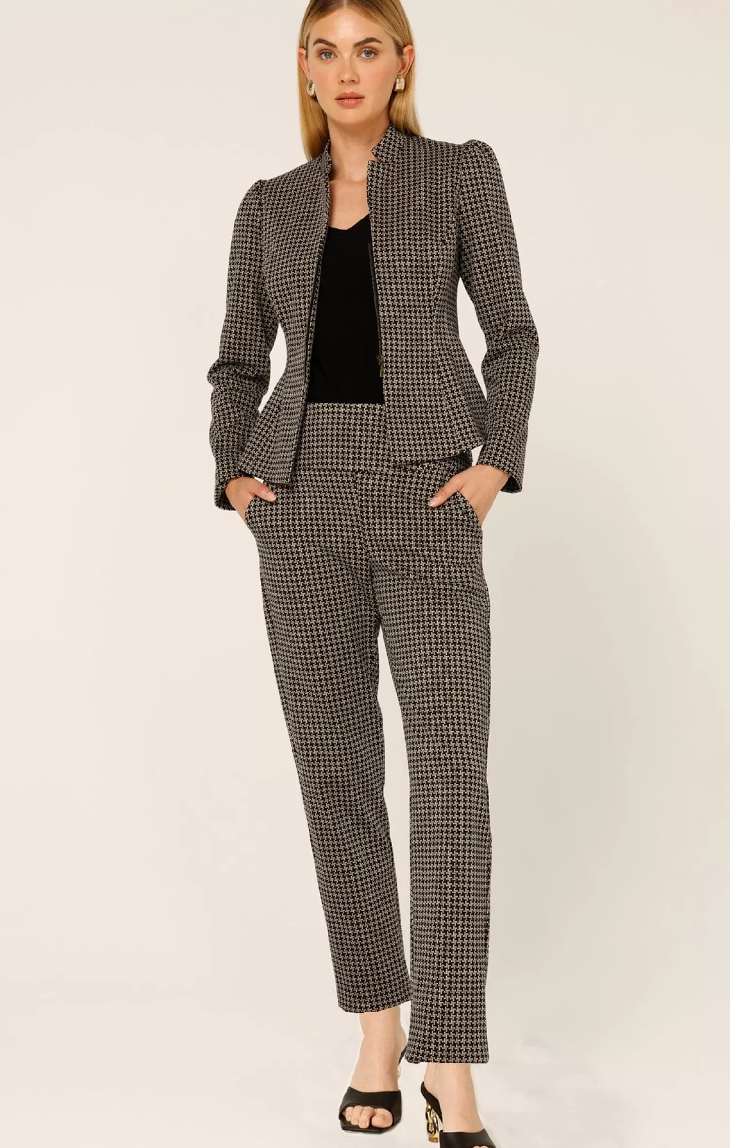 SACHA DRAKE STAR CHECK PANT