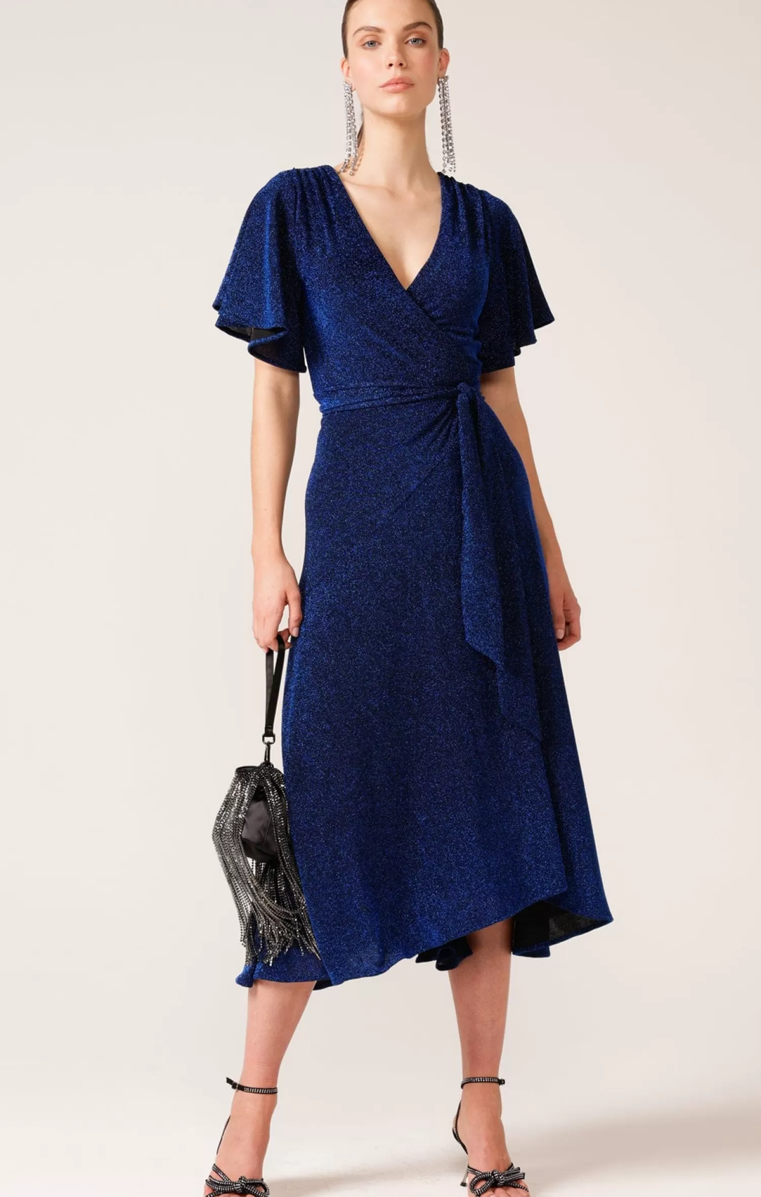 SACHA DRAKE STARGAZE WRAP MIDI IN