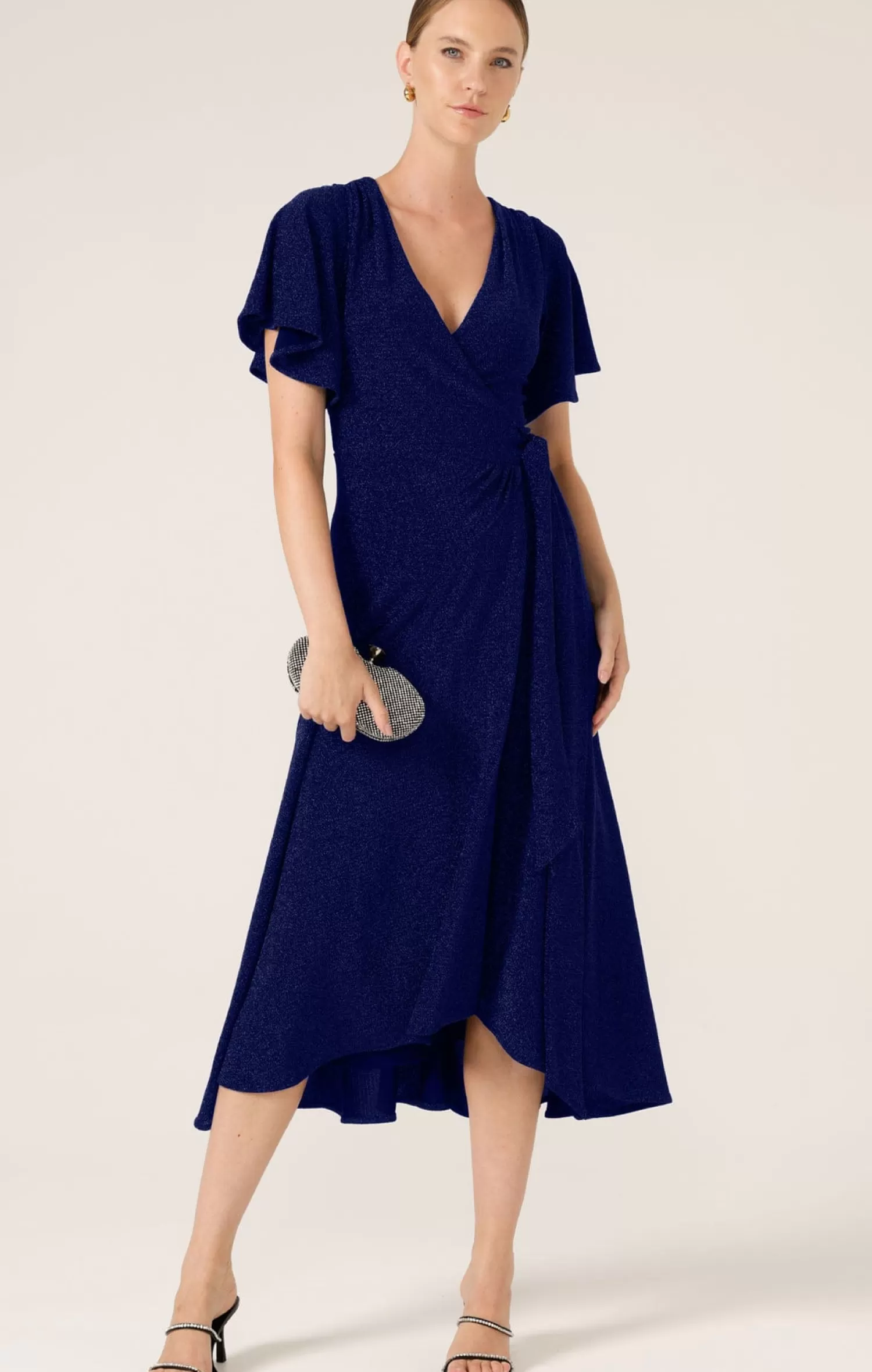 SACHA DRAKE STARGAZE WRAP MIDI IN