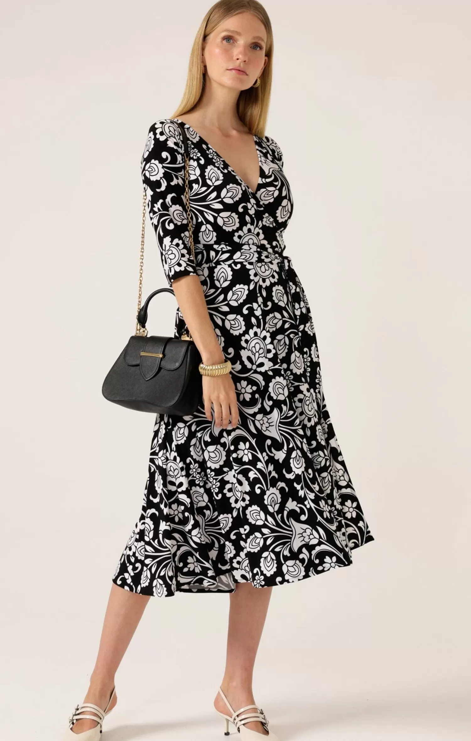 SACHA DRAKE STARLING REVERSE WRAP DRESS