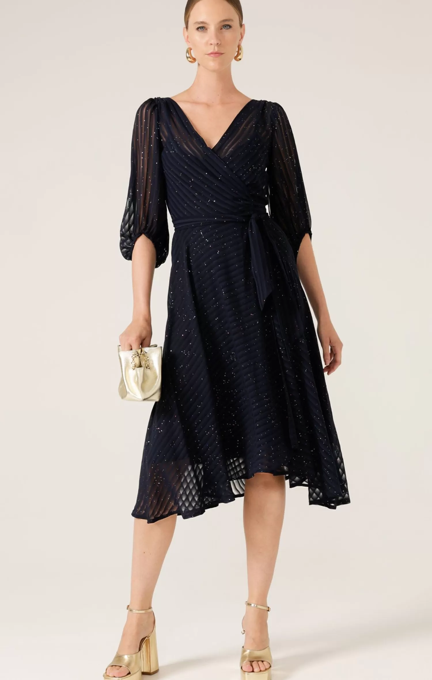 SACHA DRAKE VIVIENNE WRAP DRESS