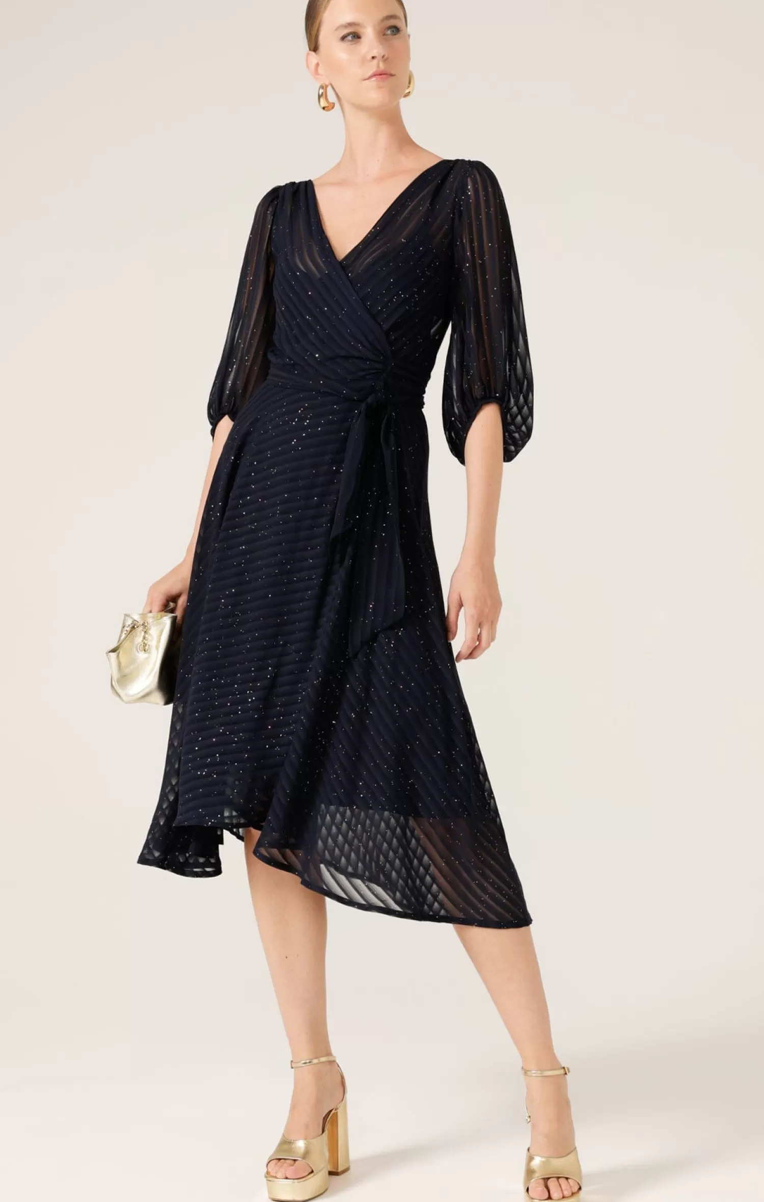 SACHA DRAKE VIVIENNE WRAP DRESS